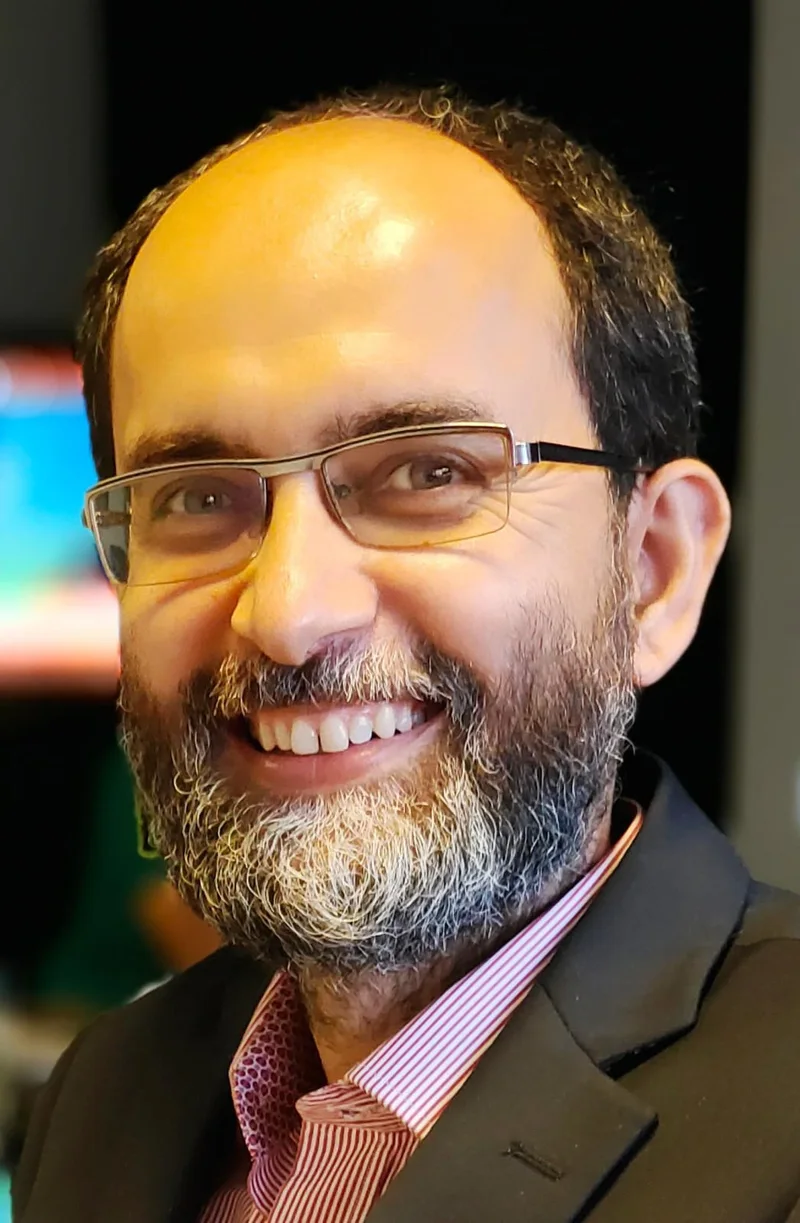 Portrait of Nasir A. Naqvi