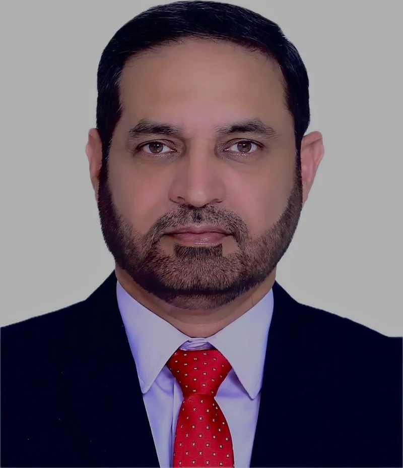 Portrait of Shafquatt Hussain Butt